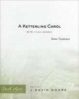 A Ketterling Carol SATB choral sheet music cover